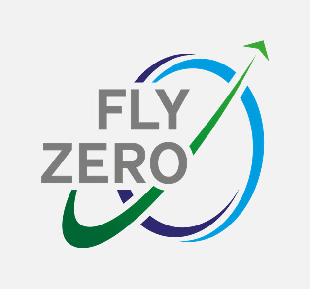 Fly Zero logo for news