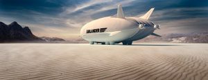 airlander in desert image