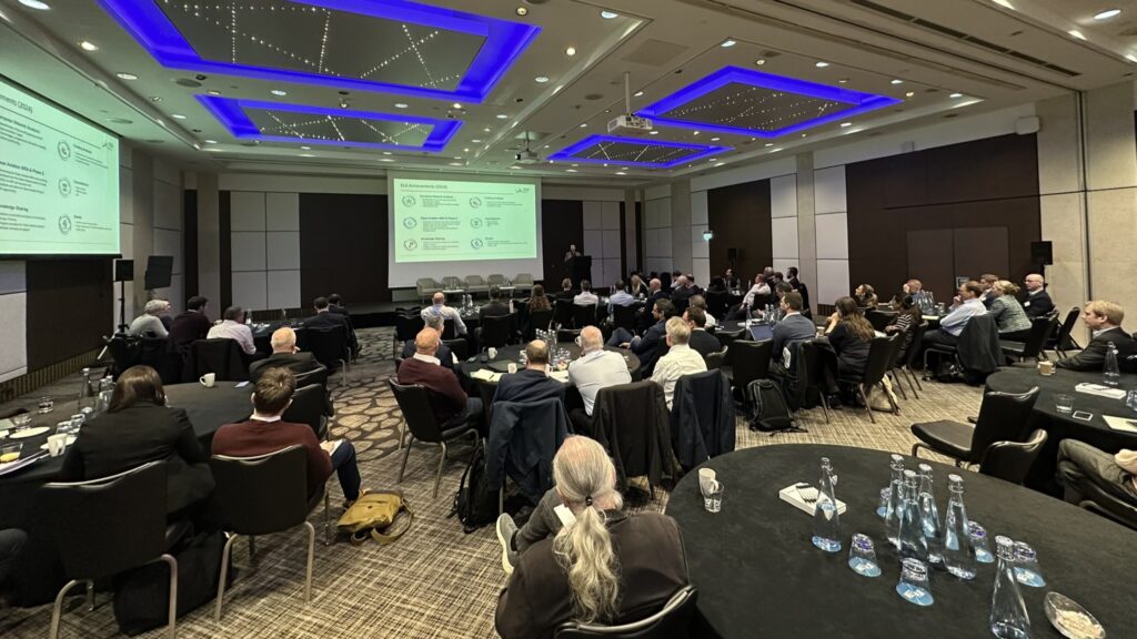 Advisory group members hear a presentation at the All Advisory Group event January 2025